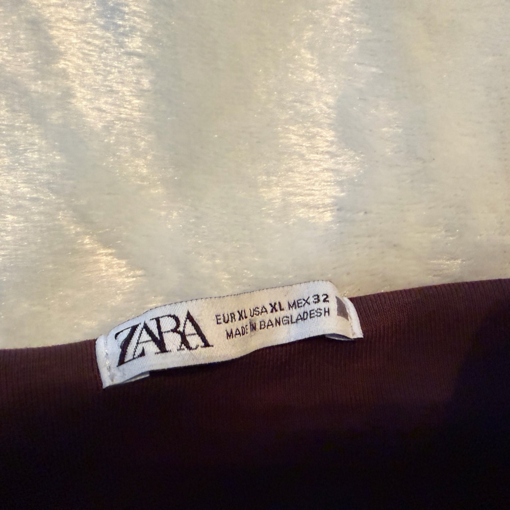 Zara Brown Maxi Dress - Picture 4 of 7